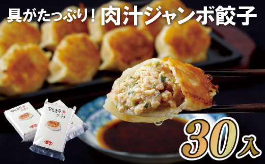 具がたっぷり!肉汁ジャンボ餃子(30入)