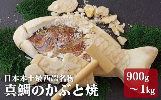 日本本土最西端名物真鯛のかぶと焼